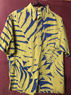 Tahiti Imports Hawaiian Fern Shirt  Sz.L Vintage