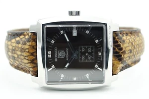 TAG Heuer Monaco WW2116.FC6217 Diamond Men's Automatic Watch Box Papers - Picture 1 of 7