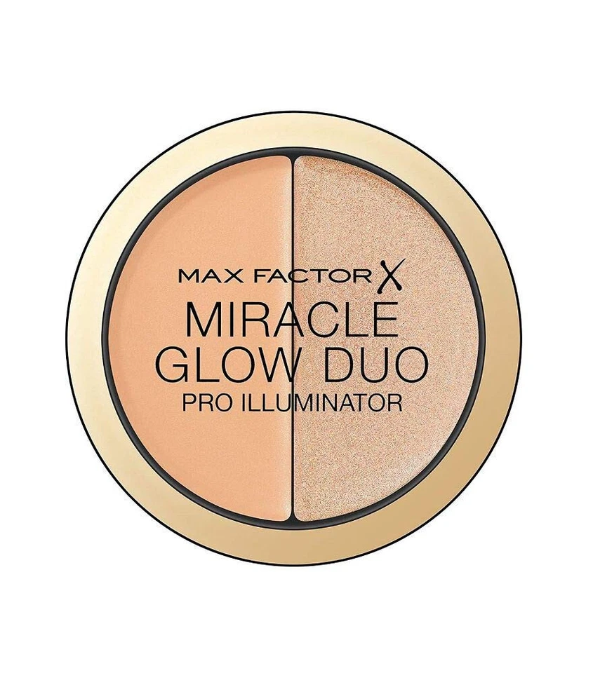 MAX FACTORX MIRACLE GLOW DUO HIGHTLIGHTER PRO ILLUMINATOR IN 4 VARIANTEN - Bild 1 von 1