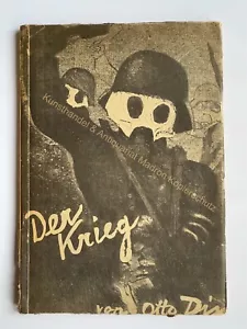 orig. Der Krieg 1924 Otto Dix 24 Offsetdrucke nach d. Originalen Karl Nierendorf - Bild 1 von 11