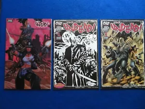 UNDEAD #1, #1 PREMIUM, #1 DIAMOND EXCLUSIVE PULIDO'S CHAOS BLACK LABEL - Picture 1 of 1
