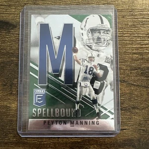 2021 Panini Donruss Elite - Spellbound Green #S-M Peyton Manning - Picture 1 of 2