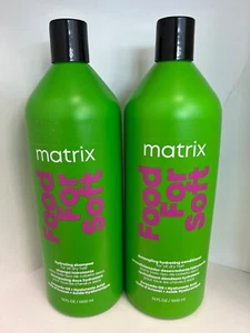 Matrix Food For Soft Detangling Hydrating Shampoo & Conditioner 32 oz - Picture 1 of 1