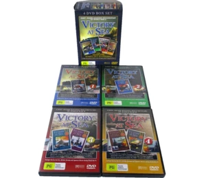 Victory At Sea 4 DVD Box Set 26 Episodes War Naval Documentary PAL ALL Tested BW - Picture 1 of 10