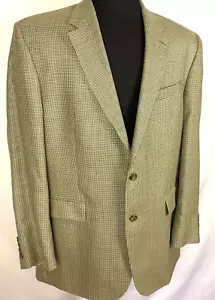 Lauren Ralph Lauren Silk/Wool Men's Size 46 L Premium Quality Blazer Jacket - Picture 1 of 8