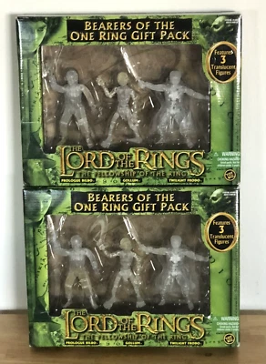 2004 LORD OF THE RINGS BEARERS OF THE ONE RING 礼品包 2 件活动人物 — 第 1/4 张图片