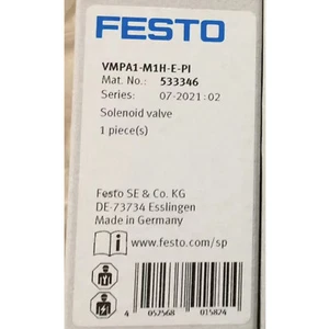 1piece new festo VMPA1-M1H-E-PI 533346 Solenoid Valve Fast Ship - Picture 1 of 4