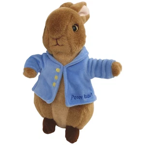 Vtg BEATRIX POTTER Peter Rabbit EASTER Bunny Brown 22 cms Soft Plush Toy NO Tag - Picture 1 of 12