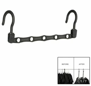 SPACE SAVING HANGERS MULTI FUNCTION CLOSET CLOTHES ORGANIZER MAGIC WONDER RACK X - Picture 1 of 1