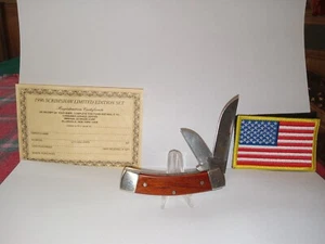 Schrade U.S.A. 3rd Gen COCA-BOLA C642 1980's Pocket Knife - Picture 1 of 9