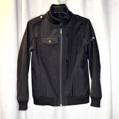 Chaqueta Baubax Mujer Pequeña Negra Bomber 2.0 Chaqueta de Viaje Sin Capucha Muchos Bolsillos Foto 1 de 4