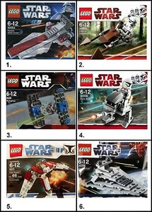 Auswahl: LEGO - STAR WARS - Bausatz, Polybag - 30053,30005,8028,30006,8031,30056 - Picture 1 of 1