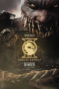 MORTAL KOMBAT II 2 BARAKA MOVIE POSTER #1 FREE SHIPPING - Picture 1 of 1