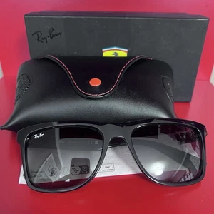 Ray Ban Ferrari ORB4413M Unisex Sunglasses Grey Gradient Transparent Grey $250 - Picture 1 of 10