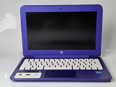 Portátil HP Stream 11-r015wm púrpura pantalla de 11,6" Intel Celeron NO PROBADO  Foto 1 de 4