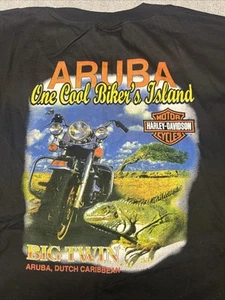 Harley-Davidson Aruba 2XL Tee Shirt T-Shirt HD4 - Imagen 1 de 4