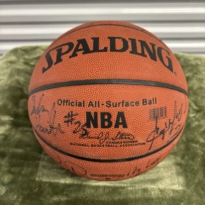 2001-2002 Denver Nuggets Signed NBA Ball - Picture 1 of 18