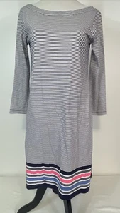 Mini Abito Lilly Pulitzer Noelle Stile 29624 True Navy Tg XS Nuovo con etichette - Foto 1 di 15