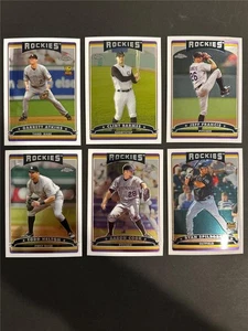 2006 Topps Chrome Colorado Rockies Team Set 6 Cards - Picture 1 of 1