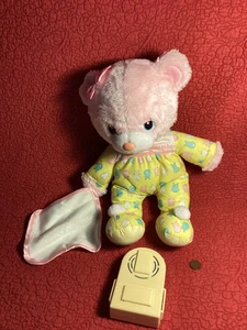 "Muñeco parlante de peluche vintage 1992 Playskool Chitty Chat Slumber Bear FUNCIONANDO 15""" - Imagen 1 de 12