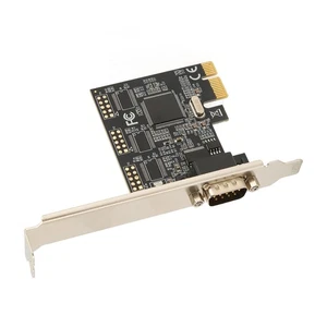 Pcie X1 Rs232 Serial Adapter Card Single Port Pci Express To Rs232 Convert ESE - Picture 1 of 22