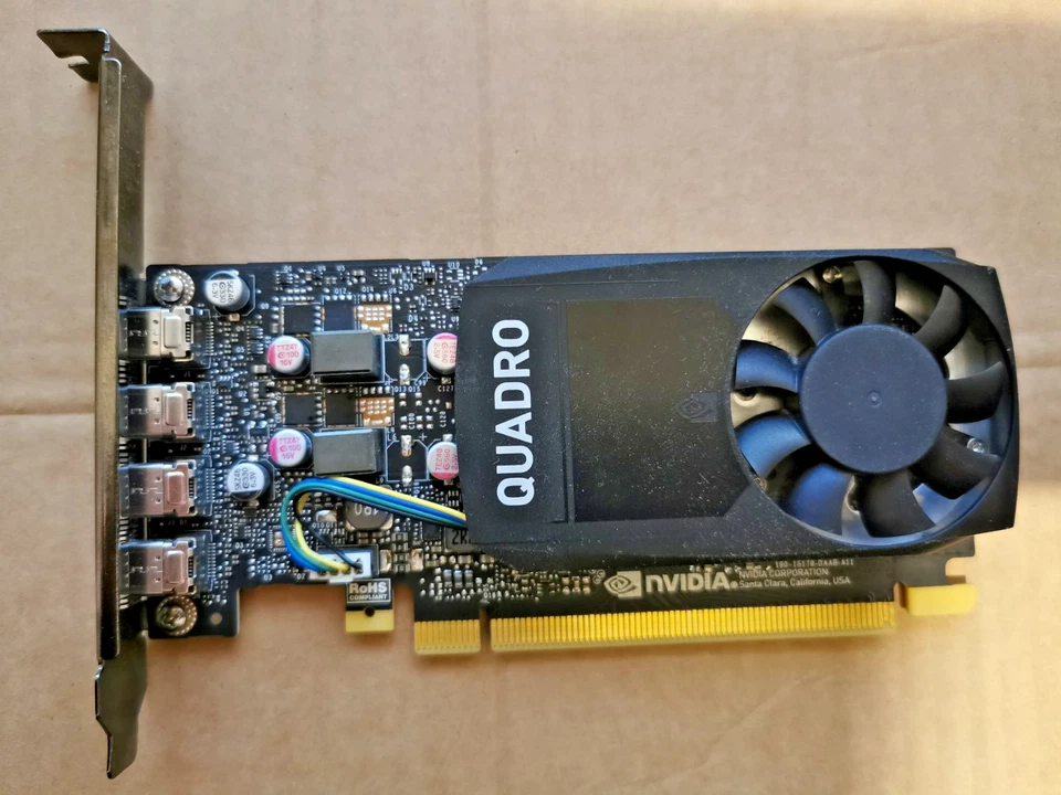 Nvidia Quadro P1000 4GB GDDR5 Professional Graphics Card GPU - Image 1 of 1