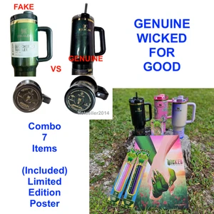 COMBO SET DI 7 bicchieri Stanley Wicked For Good Quencher 40 oz Ozian ORIGINALI - Foto 1 di 20