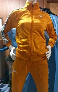 OOP Kappa mens Small Matching yellow, banda dullo logo track Suit - Picture 1 of 22