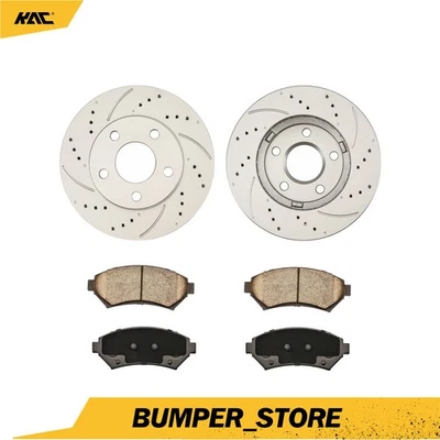 Kit de frenos delanteros cerámicos para Buick 2000-2005 LeSabre Pontiac 1997-2003 Grand Prix Foto 1 de 4