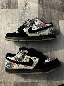 Size 11.5 - Nike SB Dunk Low x Supreme Rammellzee - Picture 1 of 5