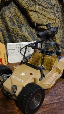 G.I. Joe 25 Aniversario A.W.E. Vehículo AWE Striker con cuello de cuero 💯 Completo  Foto 1 de 4