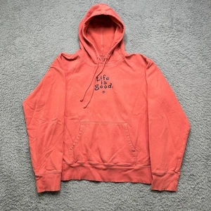 Life Is Good Hoodie Damen XL Pfirsich Sweatshirt Pullover bequem warm - Bild 1 von 7