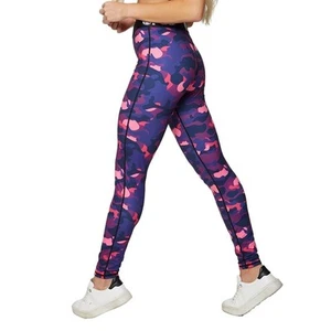 PSD Underwear Women's Purple Camo Leggings Athletic Fit - Picture 1 of 8
