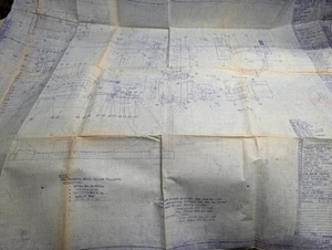 WIEDEMANN RA61 PRESSE WERKZEUGMASCHINE TEILE ZEICHNUNG DIAGRAMM BLAUDRUCK - Bild 1 von 8