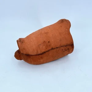 Vtg C & M Hemstock Terra Cotta TerraCotta Clay Chicken Roaster - Picture 1 of 8