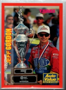 B7059- 1995 Traks Auto Value Racing Card #s 1-51 -You Pick- 15+ FREE US SHIP - Picture 1 of 7