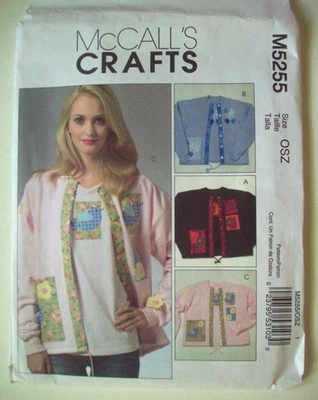Appliques for sweatshirts pattern 5255  UNCUT - Image 1 of 2