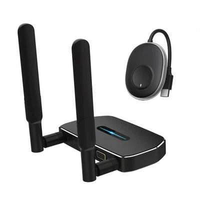 5G 4K Wireless HDMI Video Transmitter Receiver Extender Display Adapter Dongle b - Image 1 of 4