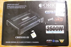 Amplificador mono Orion CB2500-1D 5000 vatios clase D - negro - Imagen 1 de 4