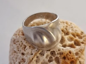 Ilias Lalaounis Ripples Motif Sterling Silver 925 Ring. US Size 6.5 . - Picture 1 of 7