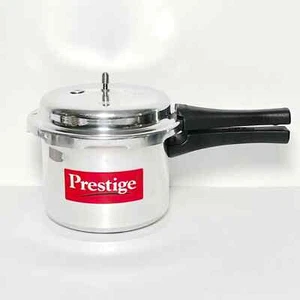 Prestige Popular 3 Liter Virgin Aluminum Pressure Cooker - Picture 1 of 5