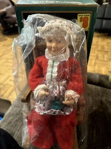 North Pole Productions Animated Rocking Mrs. Claus By Gemmy Industries Christmas - Picture 1 of 10