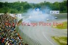 Orig Nascar Racing Slide 35mm 1982 Champion Spark Plug 400 Turn 4 Wreck  ba51