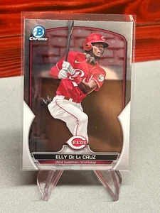 2023 Bowman Chrome Prospect Elly De La Cruz BCP-65 Cincinnati Reds - Picture 1 of 2