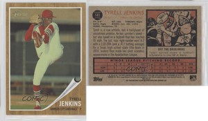 2011 Topps Heritage Minor League Edition Green Tint /620 Tyrell Jenkins #141