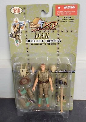 The Ultimate Soldier X-D DAK Artillery Crewman Teniente Karl-Peter Erdmann Soldier Foto 1 de 2