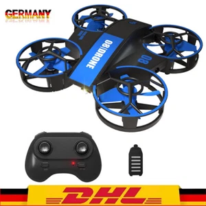 UFO RC Quadrocopter Drohne 360° Quadrocopter für Kinder Anfänger Geschenk Blau - Bild 1 von 10