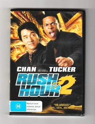 Rush Hour 2 DVD Jackie Chan, Chris Tucker - Brand New & Sealed - image 1 of 2