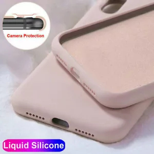 Funda blanda de silicona líquida para teléfono Samsung A05S A16 A54 A35 A55 A51 A56 - Imagen 1 de 27