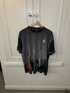 Camiseta negra vintage Airwalk Skate monopatín para hombre talla XL vista a la ciudad - Imagen 1 de 10